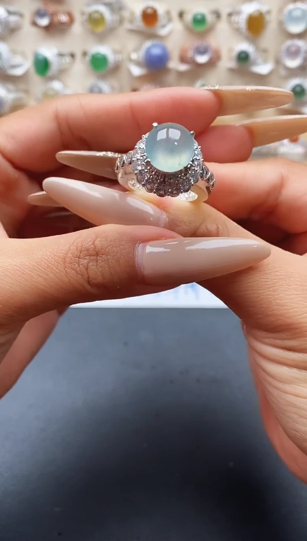 未镶嵌戒指翡翠缅甸天然A货翡翠1 6-3