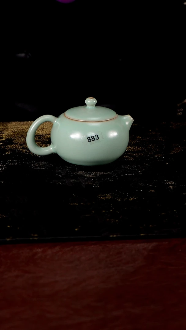 杯883 迷你西施壶100cc 匠工款君绿釉