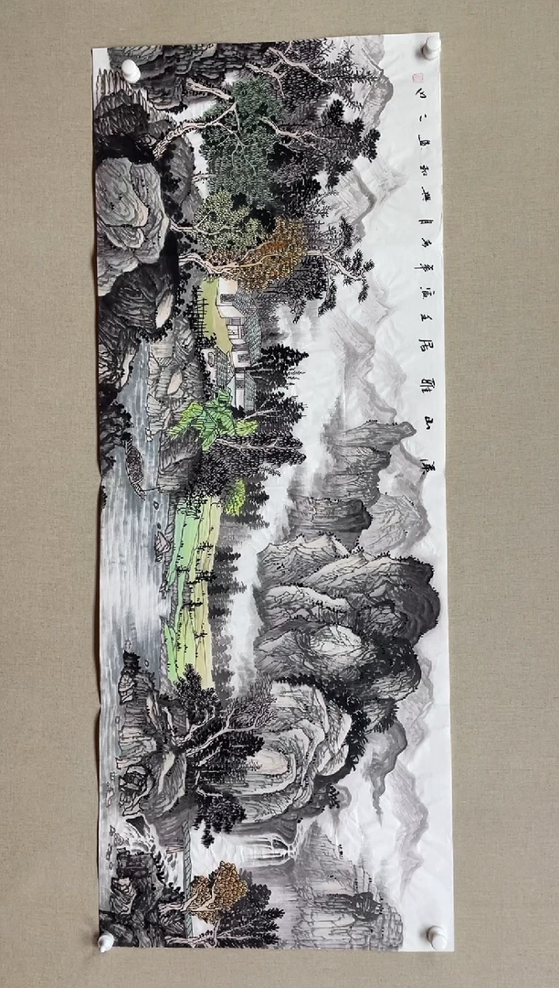 国画180*68 左兴和左兴和左兴和左兴和