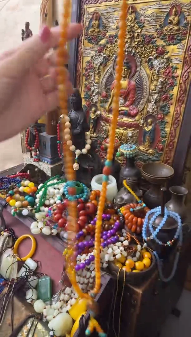 未镶嵌蜜蜡手链----开始了-----藏饰108