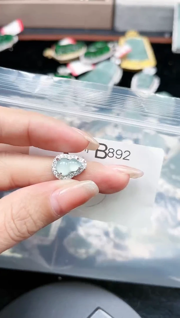 【闪购商品】翡翠颈饰未镶嵌892赠皮绳