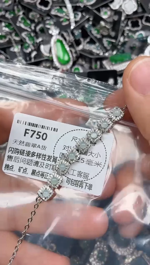颈饰未镶嵌翡翠F750手链