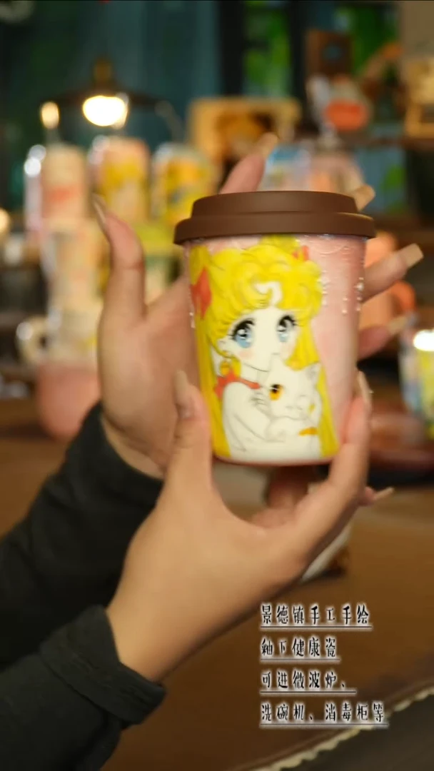 景德镇陶瓷手工手绘&A007