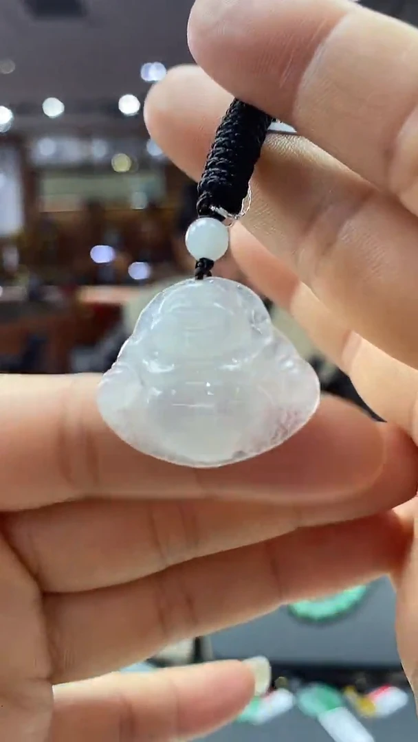颈饰未镶嵌翡翠佛公