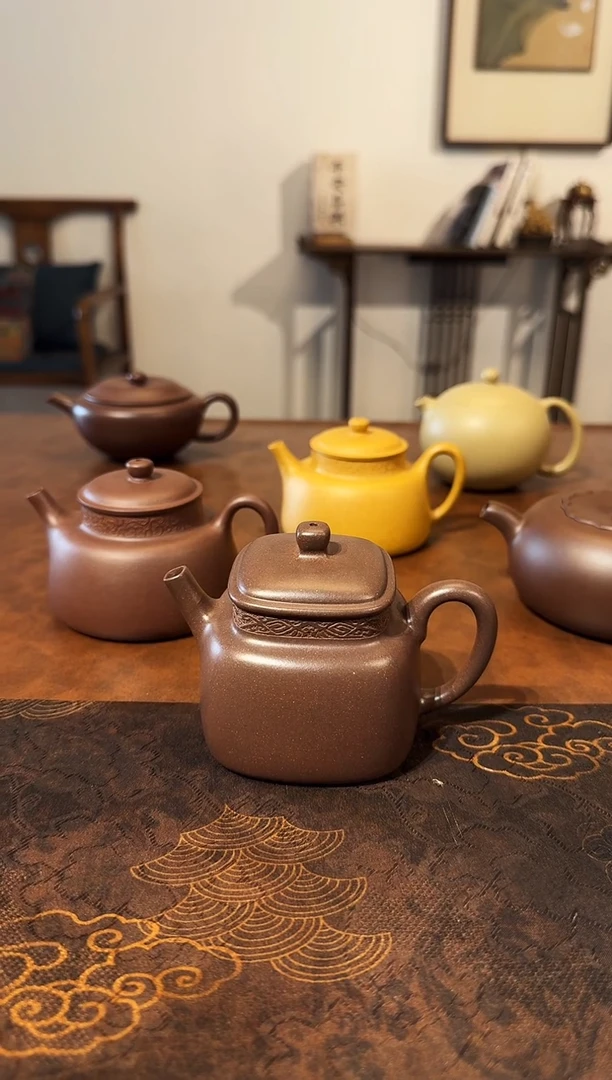茶壶紫砂用****园四方言心