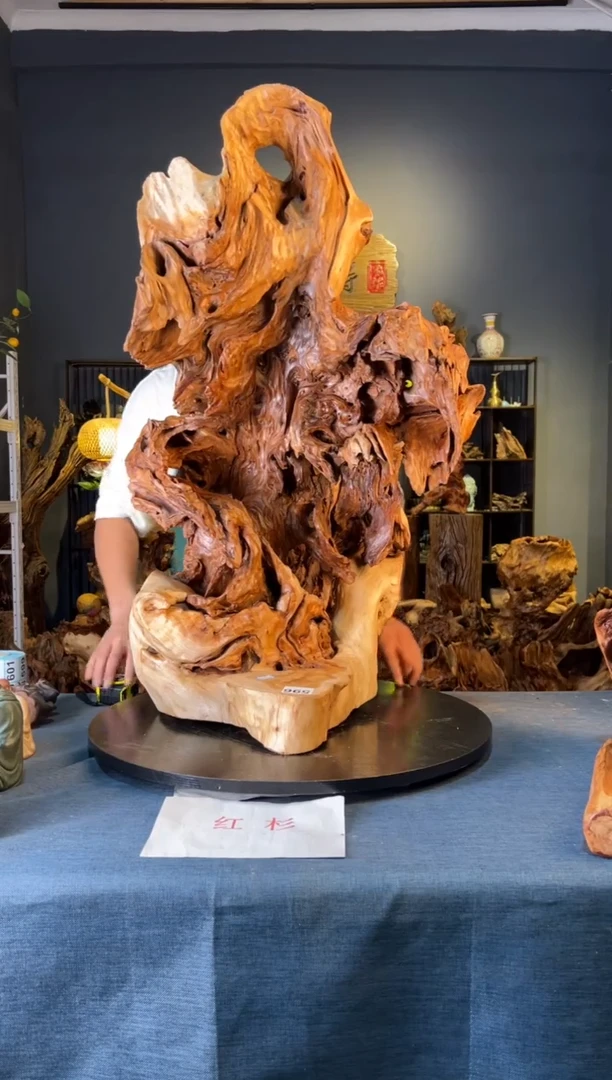 木卢师傅根艺作品（不包含人物摆件）