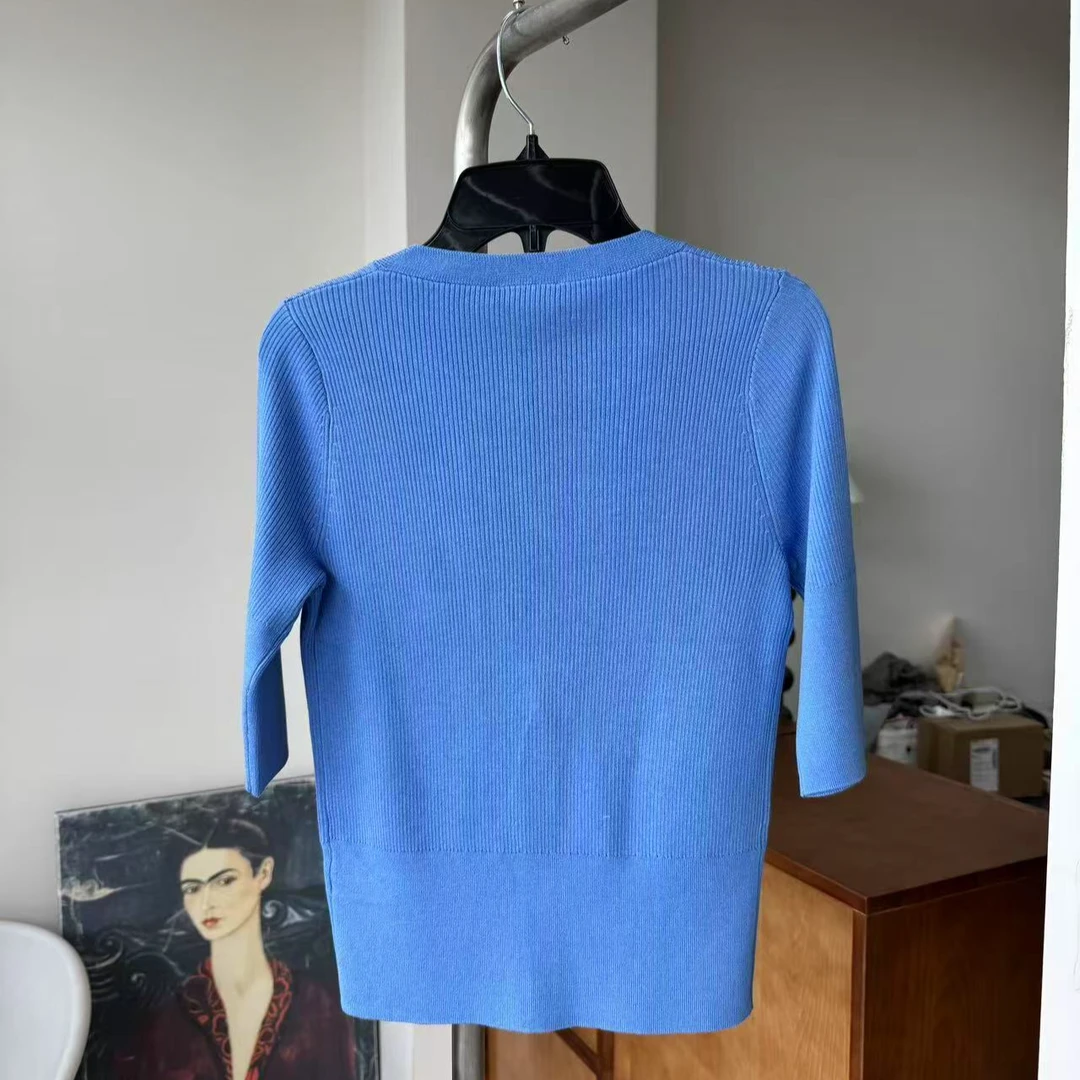 “老美贵单”少少少！全品相针织上衣