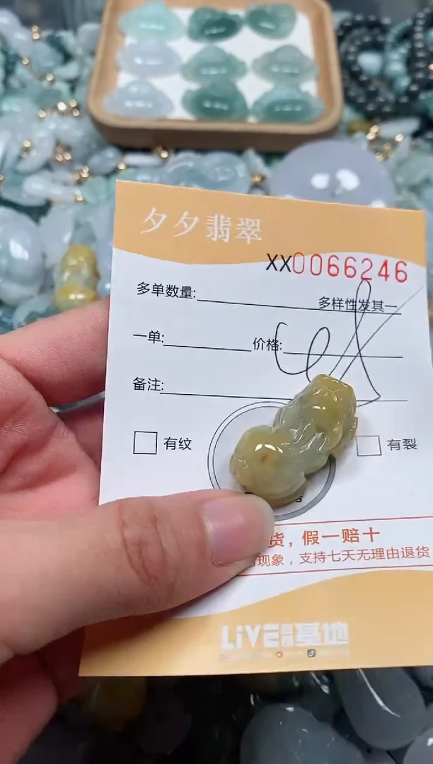 【闪购商品】翡翠颈饰未镶嵌闪购商品0066246