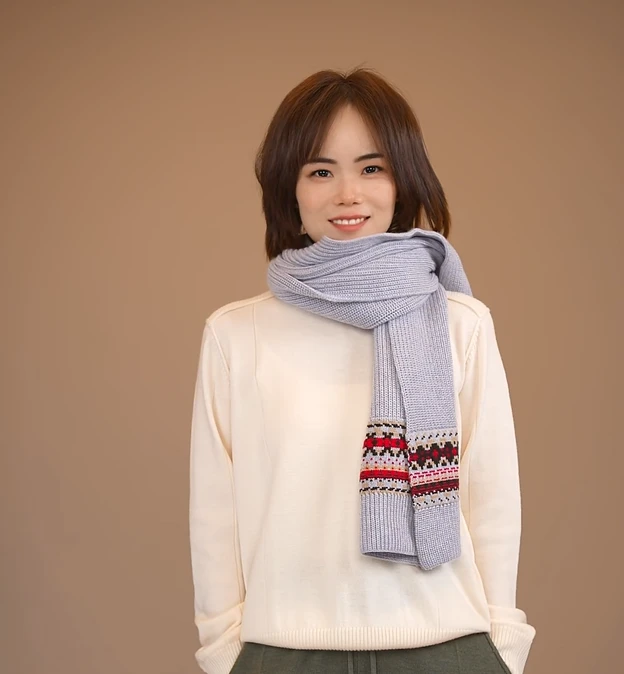 【给闺蜜的围巾】意大利进口红标羊毛纱线加厚百搭