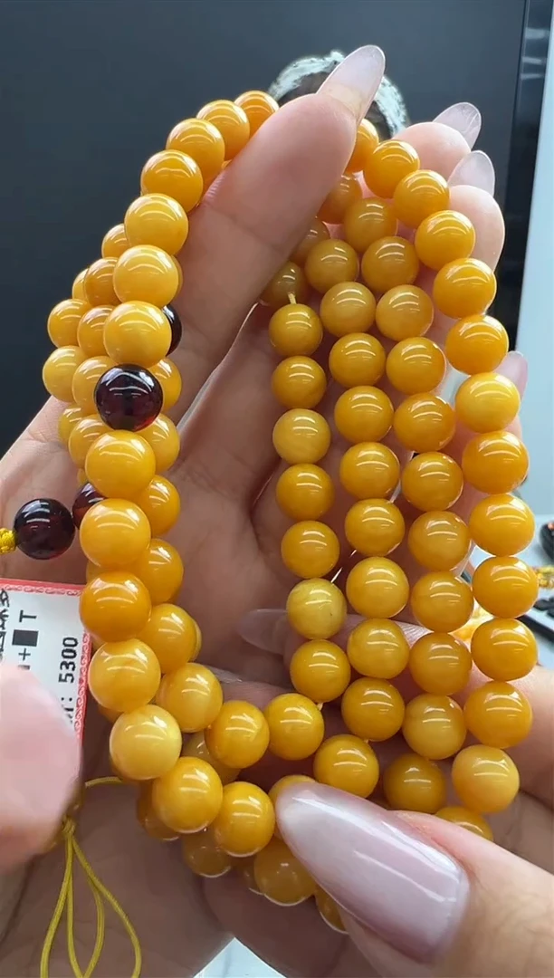 【闪购商品】琥珀颈饰未镶嵌948秒拍号