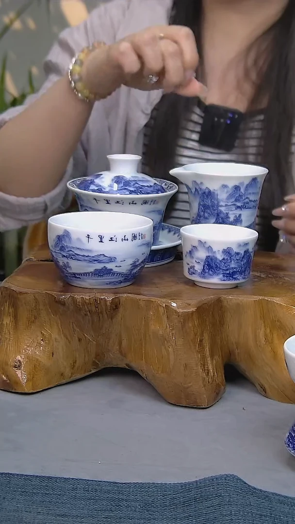 简装家用款4件套 陶瓷家用茶具系列