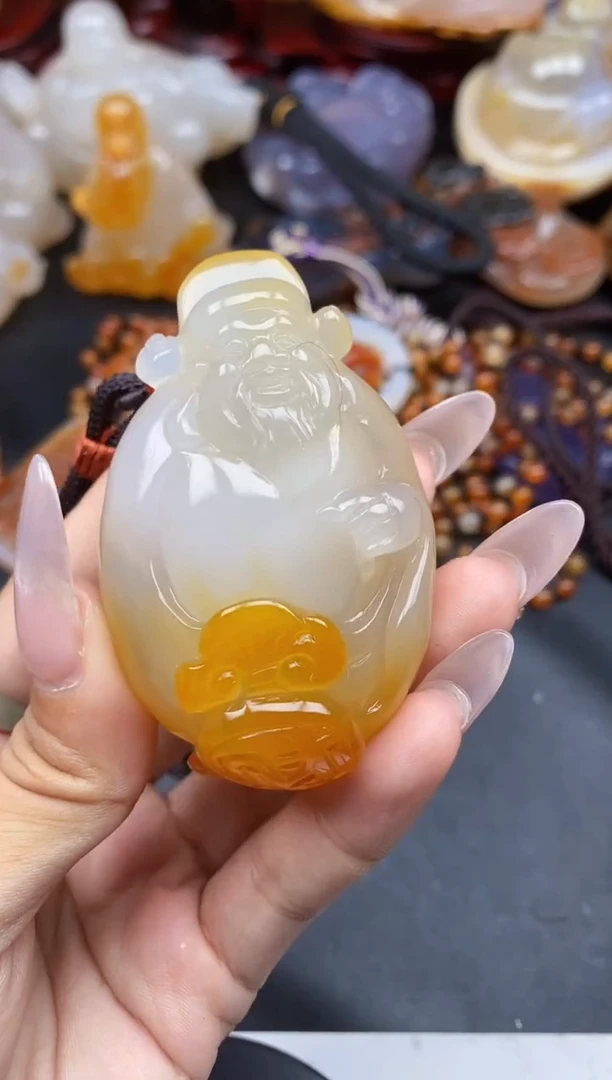 【闪购商品】玛瑙/玉髓颈饰未镶嵌ll