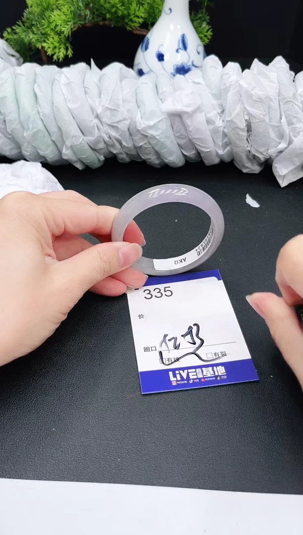 未镶嵌手镯翡翠335