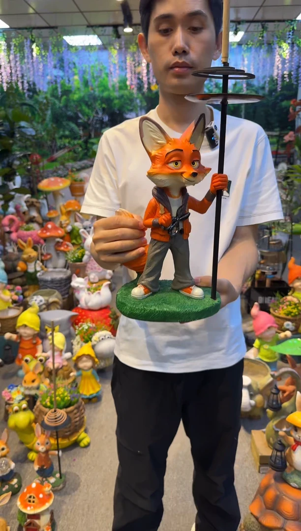 无花朵花园庭院摆件&00&