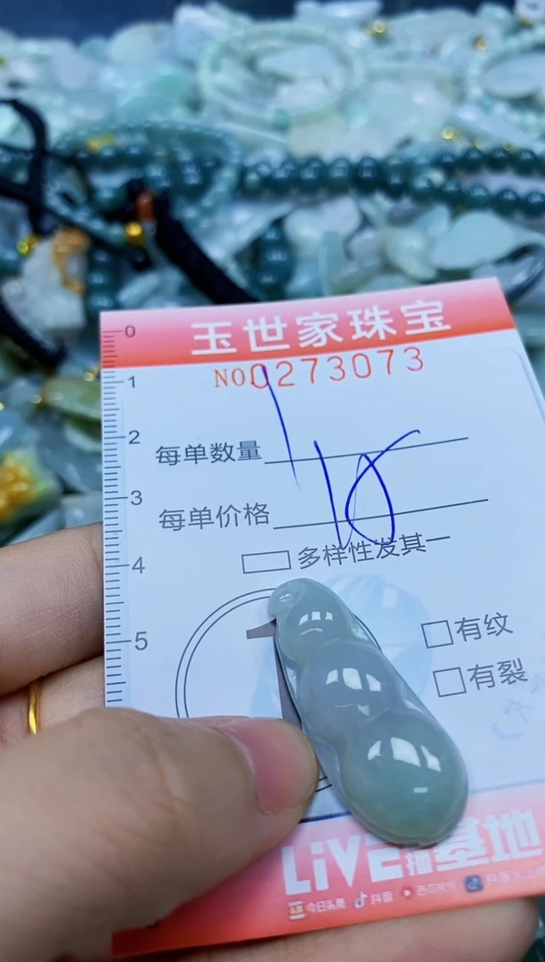 翡翠未镶嵌颈饰闪购0273073