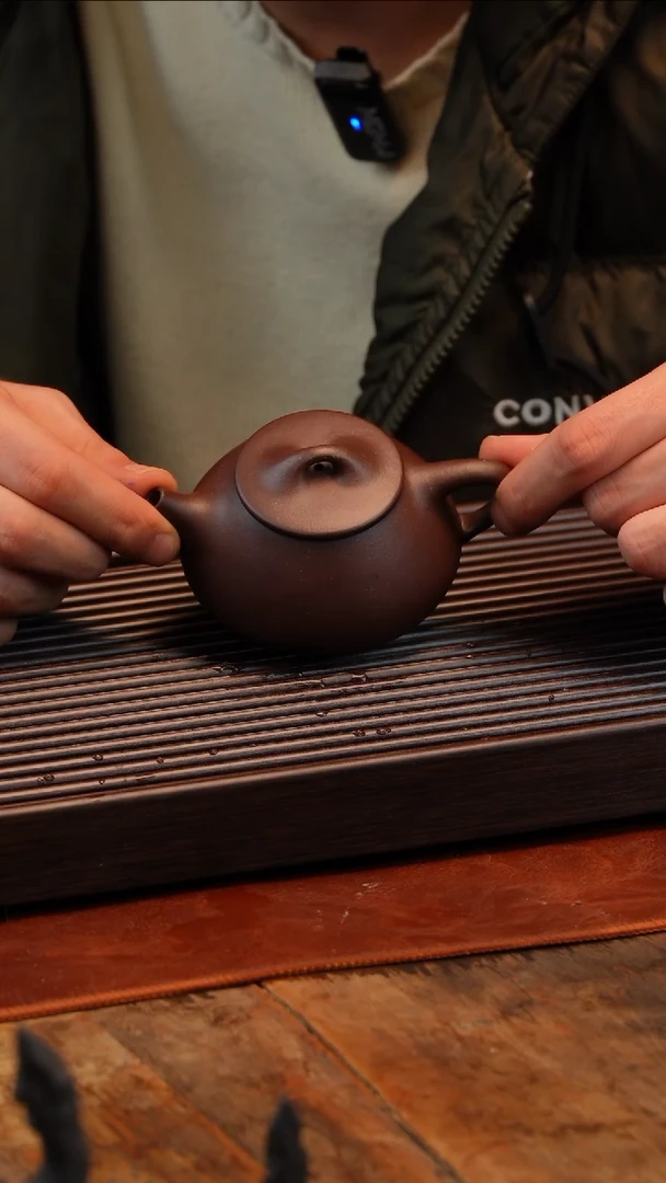 【闪购商品】紫砂茶壶老紫泥满瓢