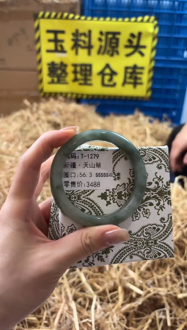 未镶嵌手镯石英质玉T-1279