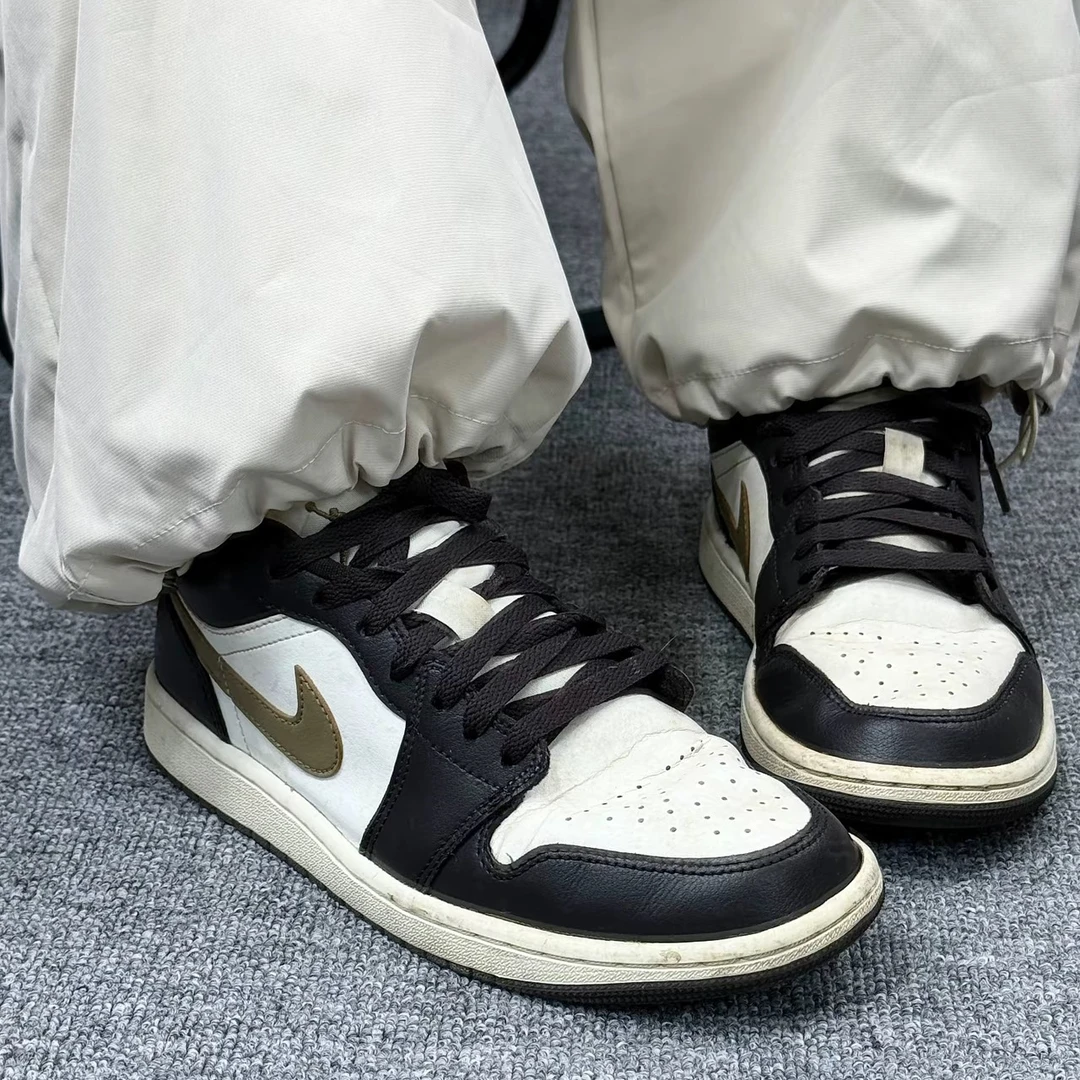 NIKE/耐克【流光风】AJ1 小摩卡男女复古低帮运动篮球鞋 DC0774200