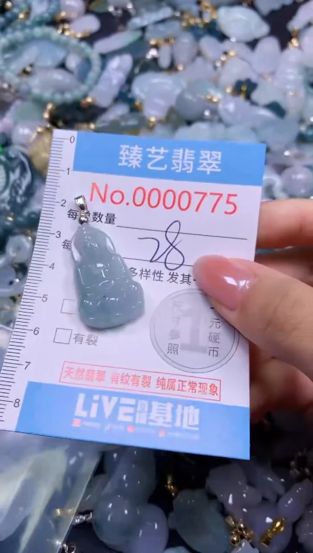 颈饰未镶嵌翡翠775