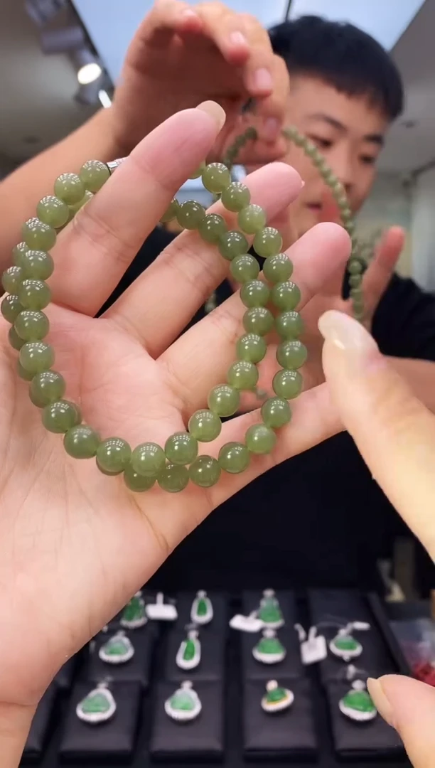 项链未镶嵌和田玉和田玉妈妈链