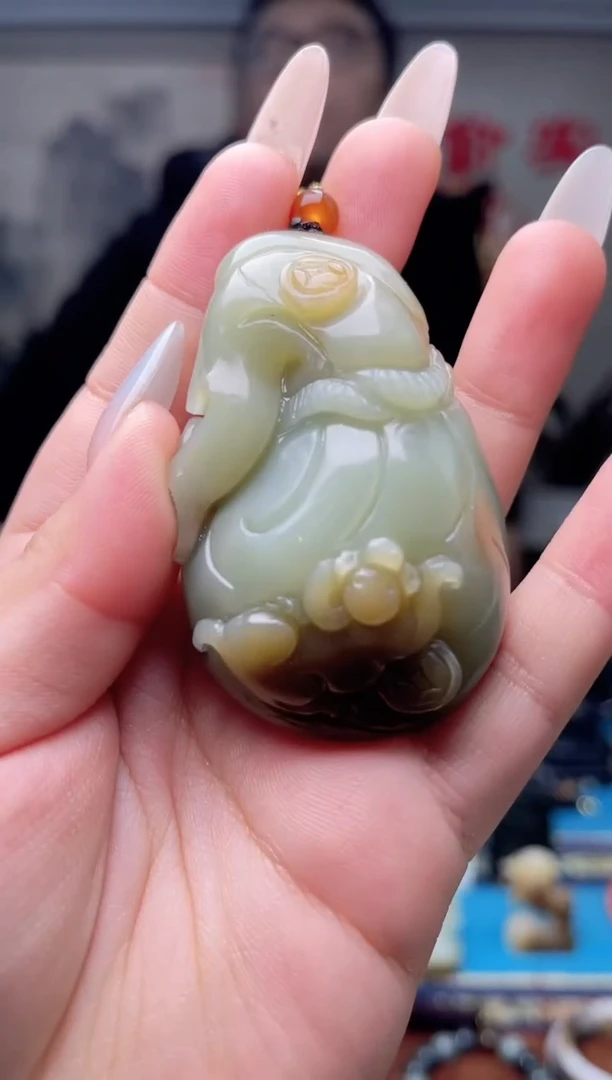 【闪购商品】和田玉挂件未镶嵌1