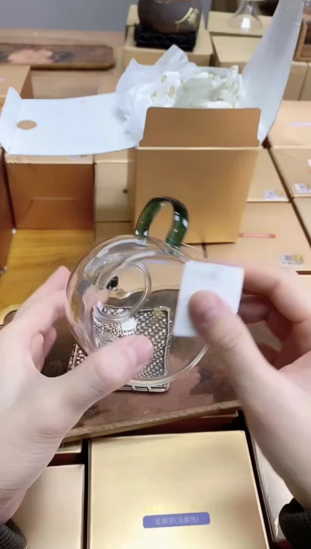 【闪购商品】禾器金标宴臣壶墨绿色+方形杯垫