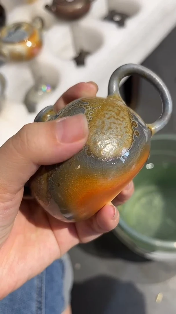 壶990号容量130-140ML中白泥