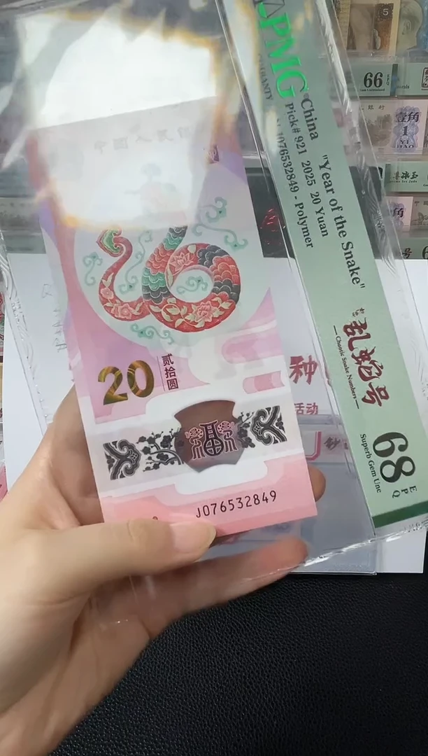塑料蛇钞 乱龙号（地龙） 68分