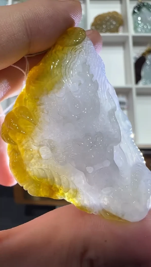 未镶嵌挂件翡翠A货翡翠多样性孤品