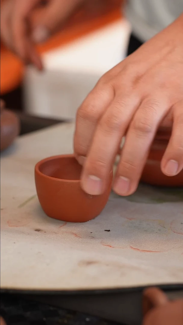 茶壶紫砂原矿手工制作