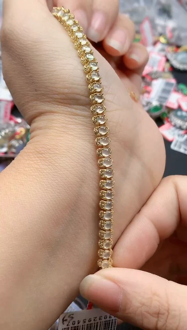 银S925镶嵌戒指翡翠天然A货缅甸翡翠