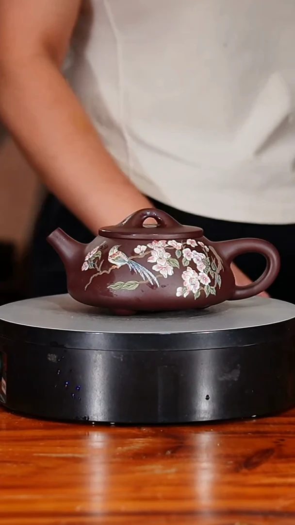 宜兴原矿紫砂壶茶壶350C