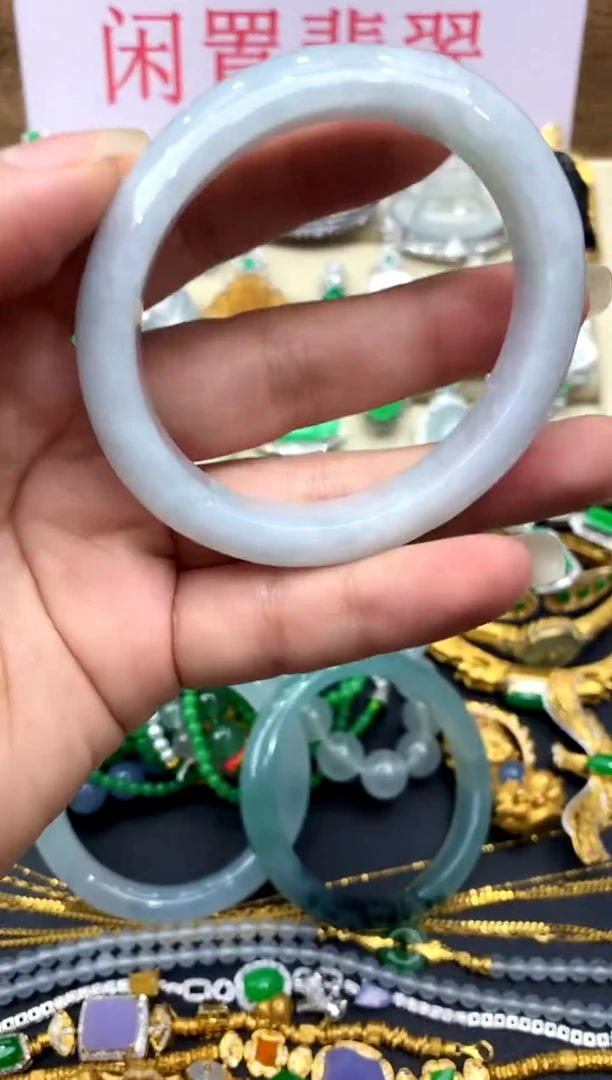 未镶嵌手镯翡翠145-中国好珍宝