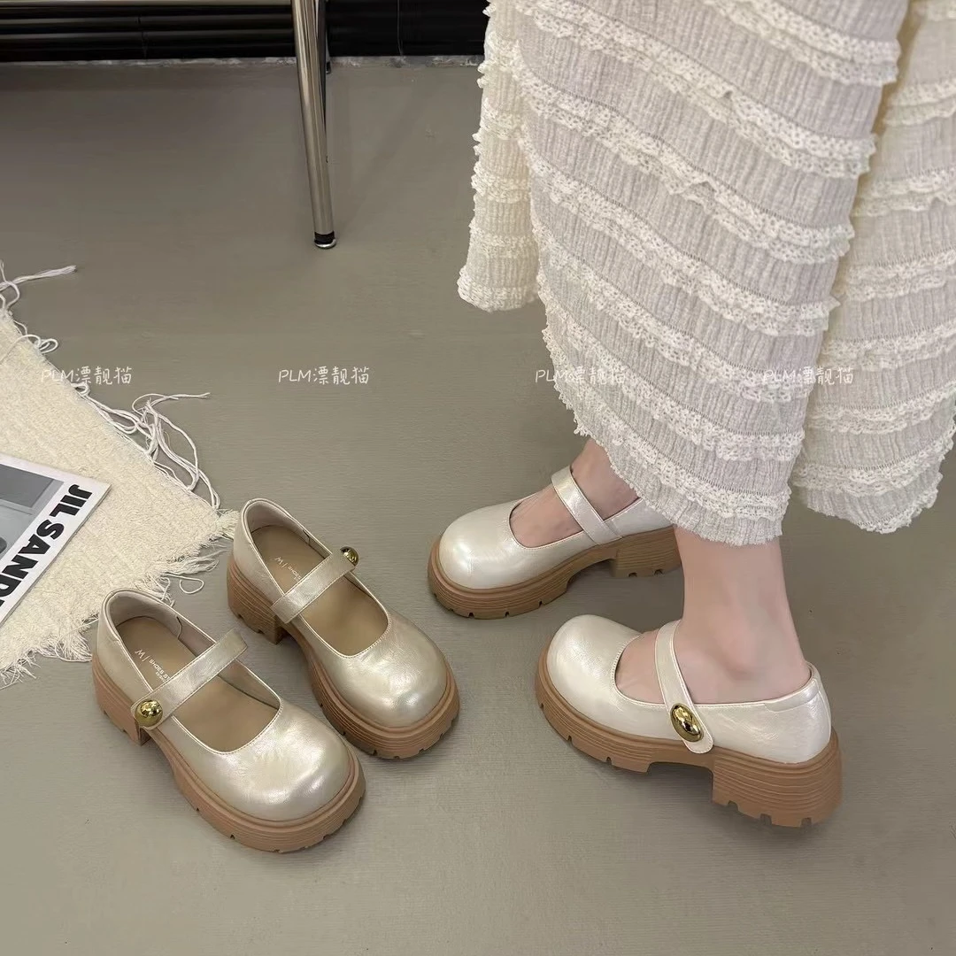 小金豆-厚底玛丽珍女鞋518