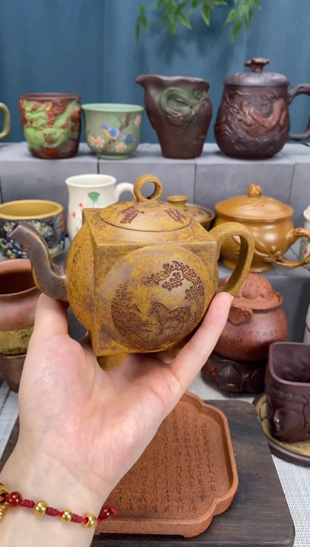 茶杯紫砂宜兴原矿紫砂