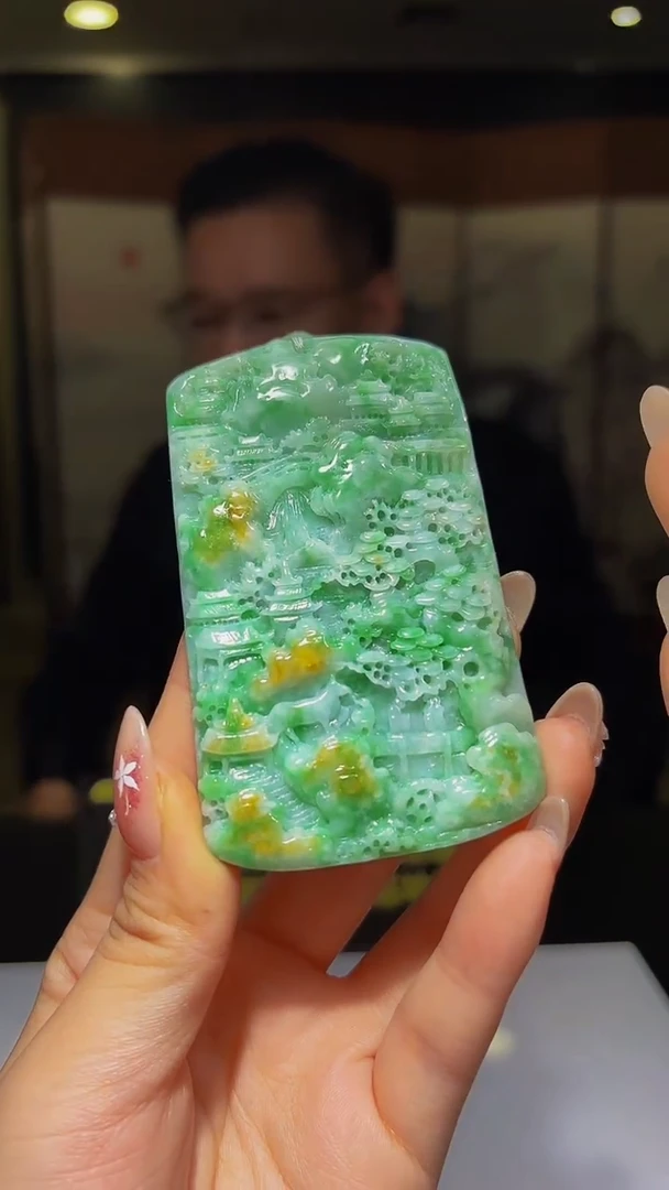 未镶嵌定制翡翠05/12/13/YY/山水