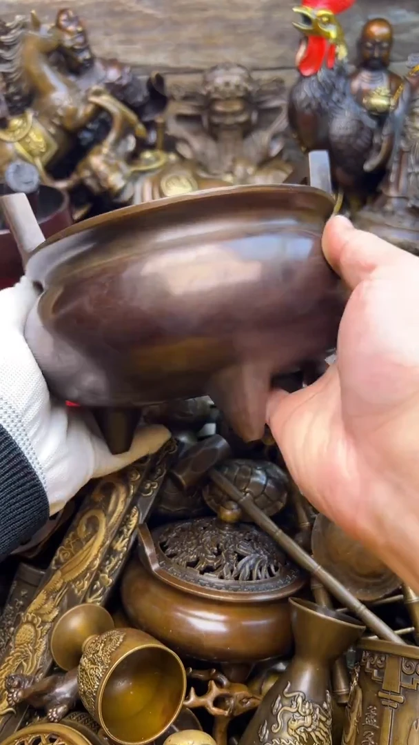 精美铜器，点击下单