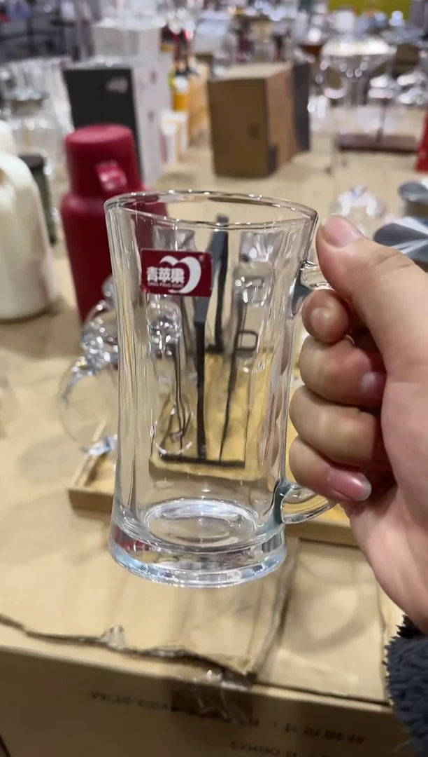 【闪购商品】水晶玻璃无盖款青苹果闪购价*6