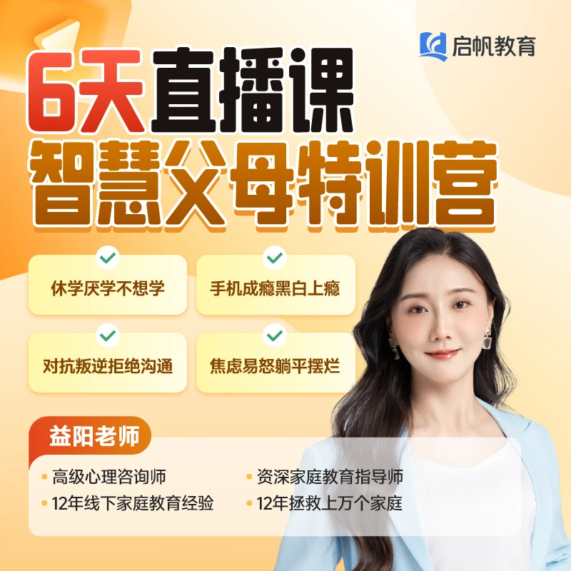 六天智慧父母特训营-1对1陪学指导YY
