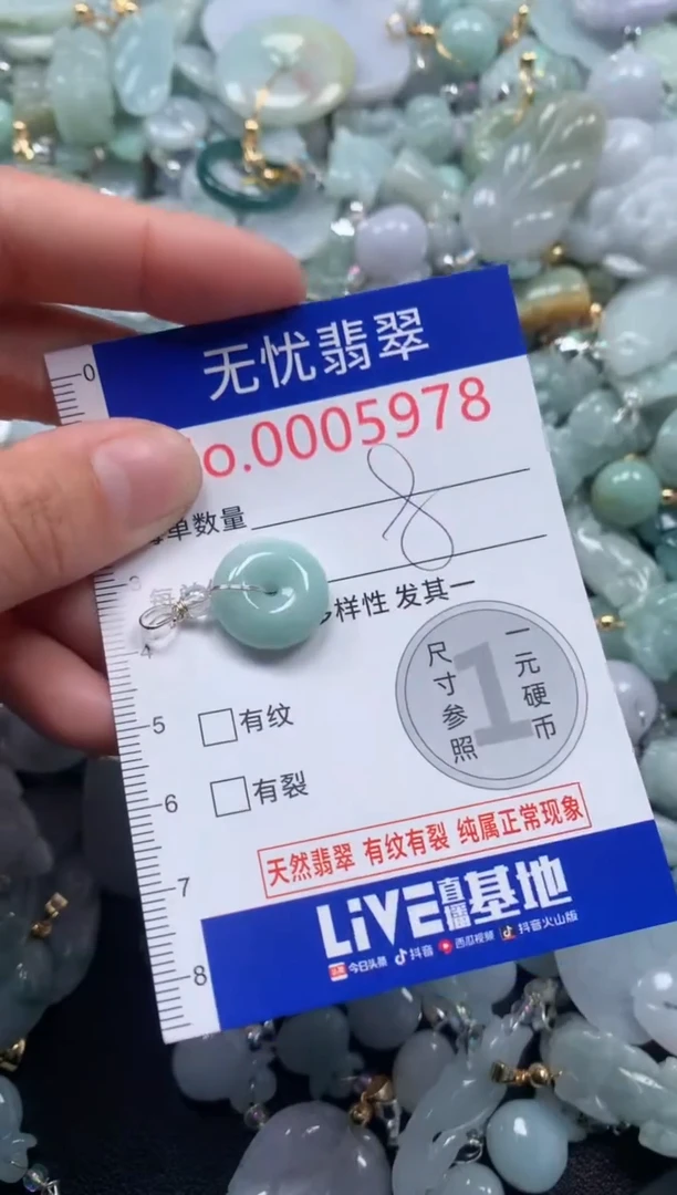 颈饰未镶嵌翡翠5978