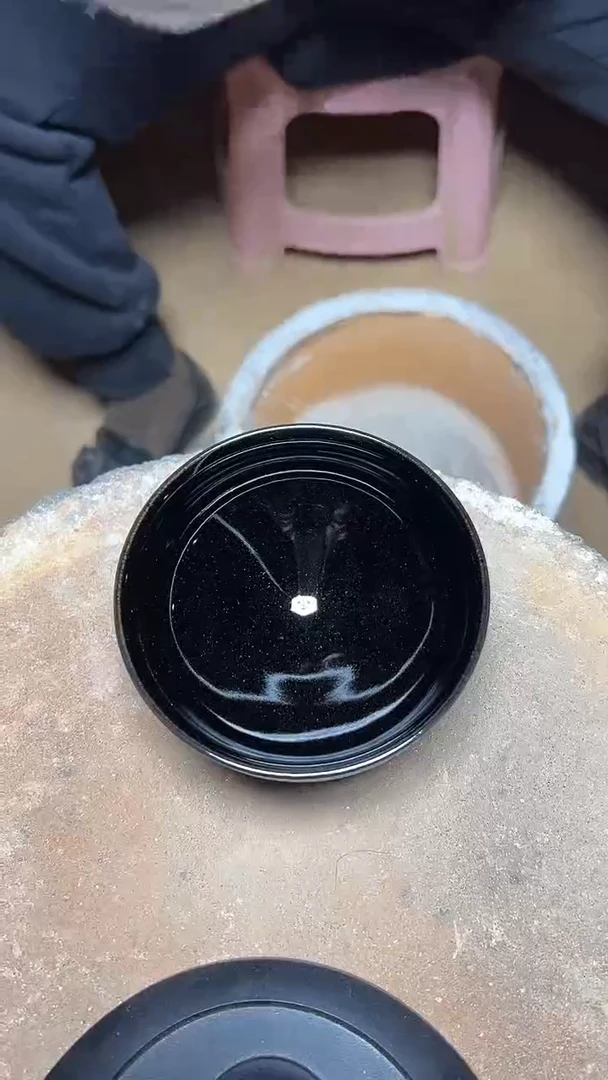 【闪购商品】茶盏名家杨飞燕建盏（带证书礼盒）5