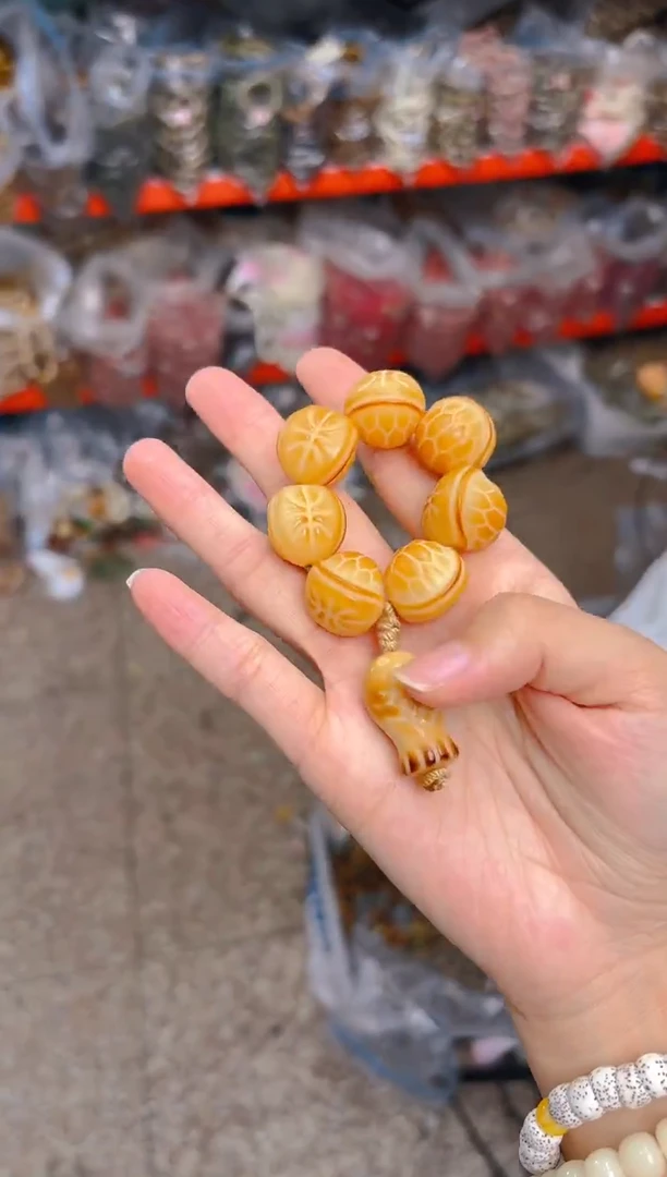 吊坠菩提根/象牙果富甲天下手捻