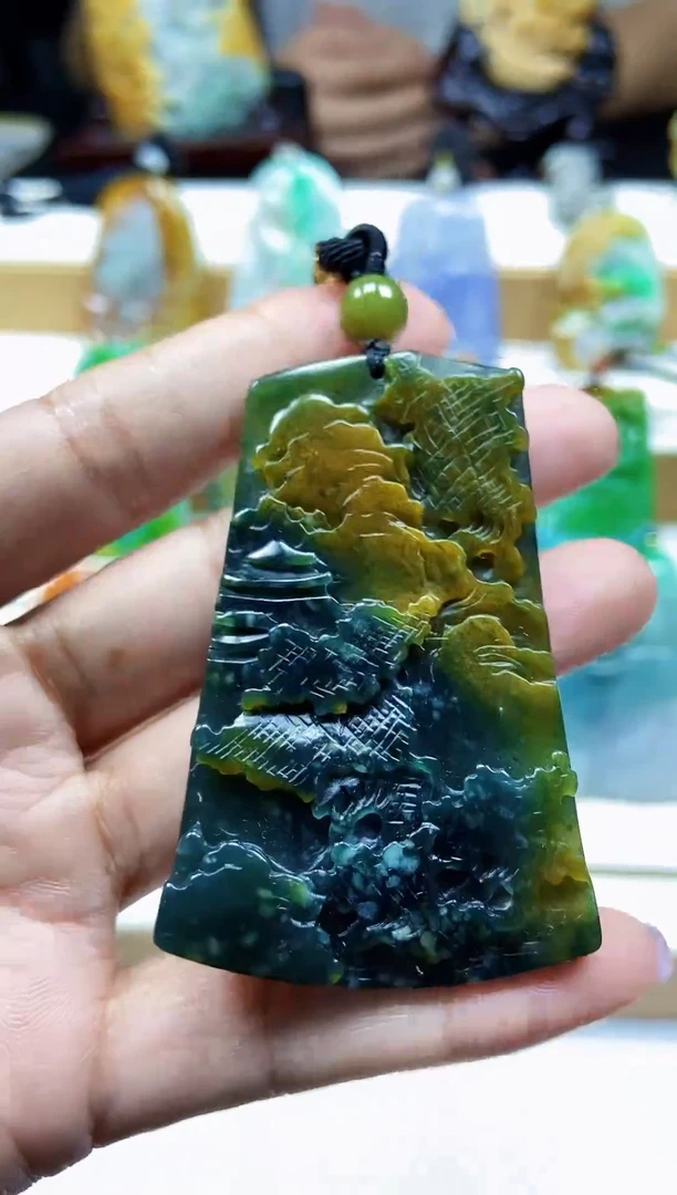 未镶嵌挂件翡翠翡翠A货