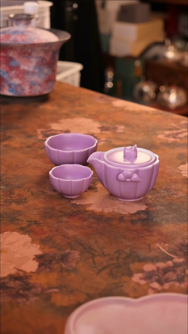 【闪购商品】陶瓷茶具（无礼盒无茶盘）@@A12027