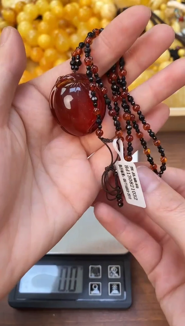 裸石琥珀未镶嵌天然琥珀蜜蜡