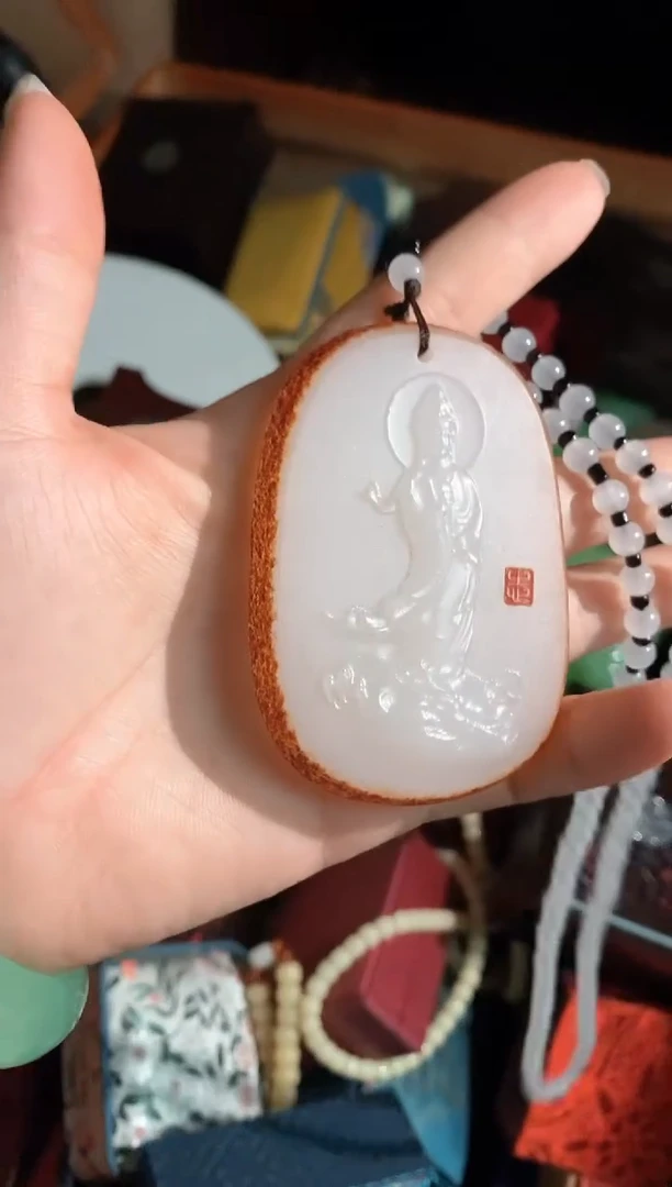 和田玉（子料）未镶嵌颈饰永玉阁精品专属摆件