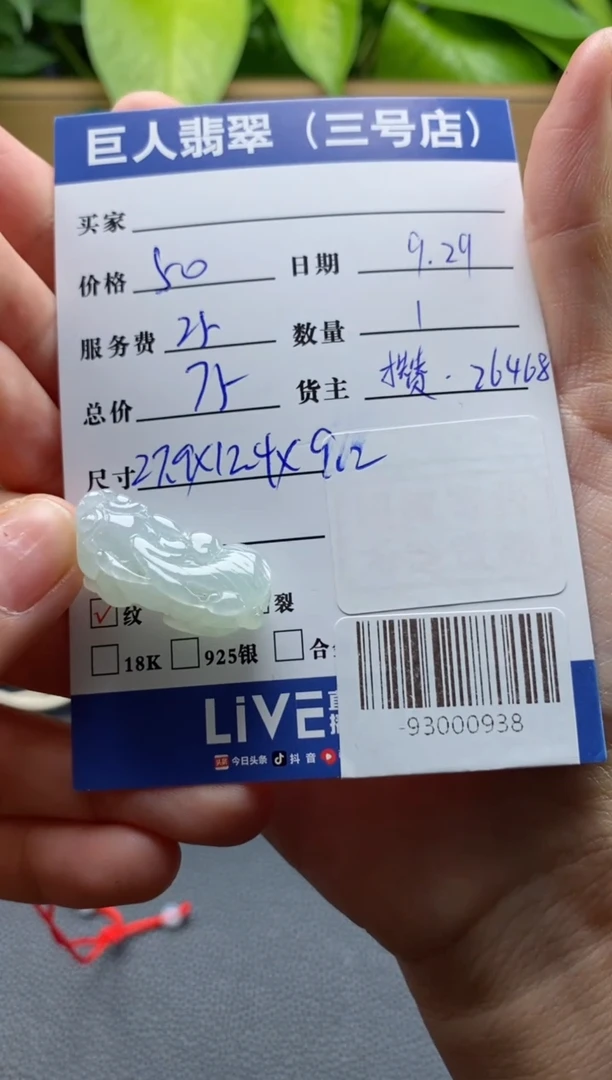 颈饰未镶嵌翡翠多人-93000938