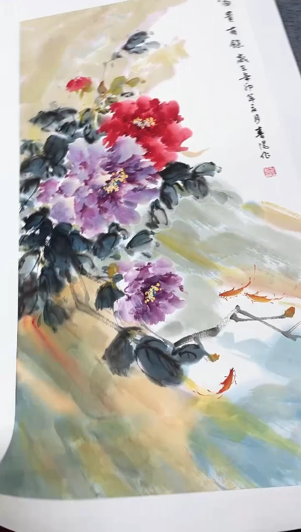 精品国画花鸟作品