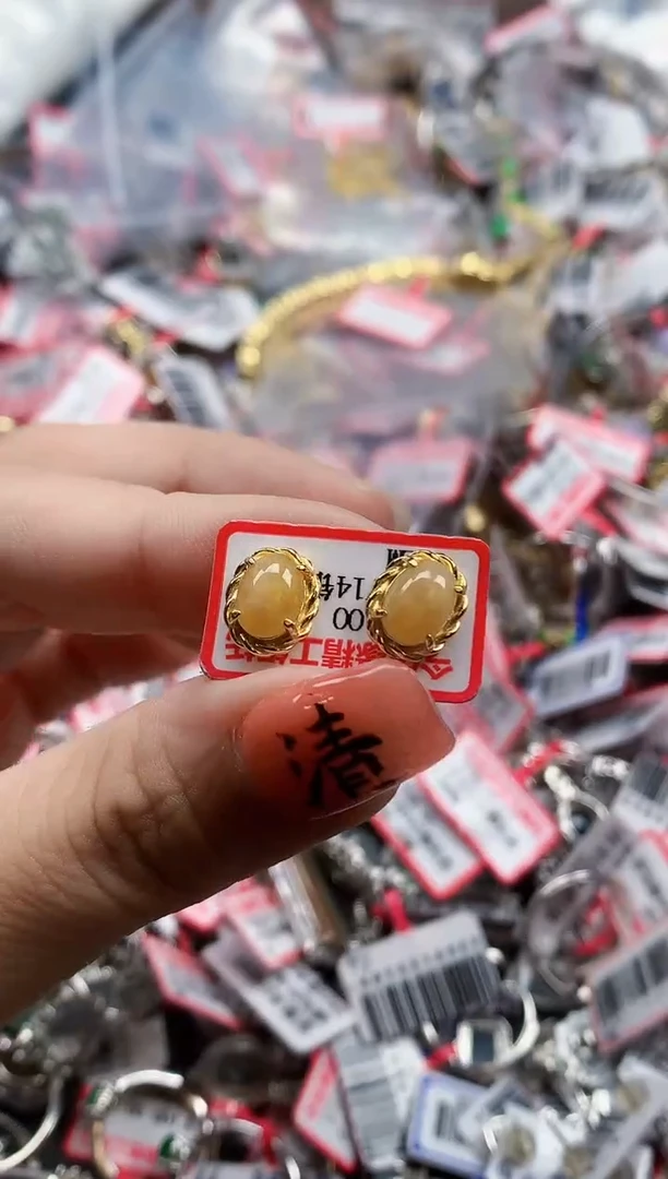 银S925镶嵌戒指翡翠天然A货缅甸翡翠