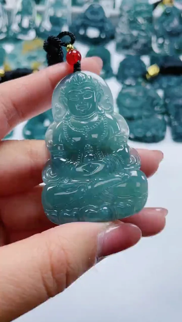 【闪购商品】翡翠颈饰未镶嵌多样性发货一件发货-度母观音